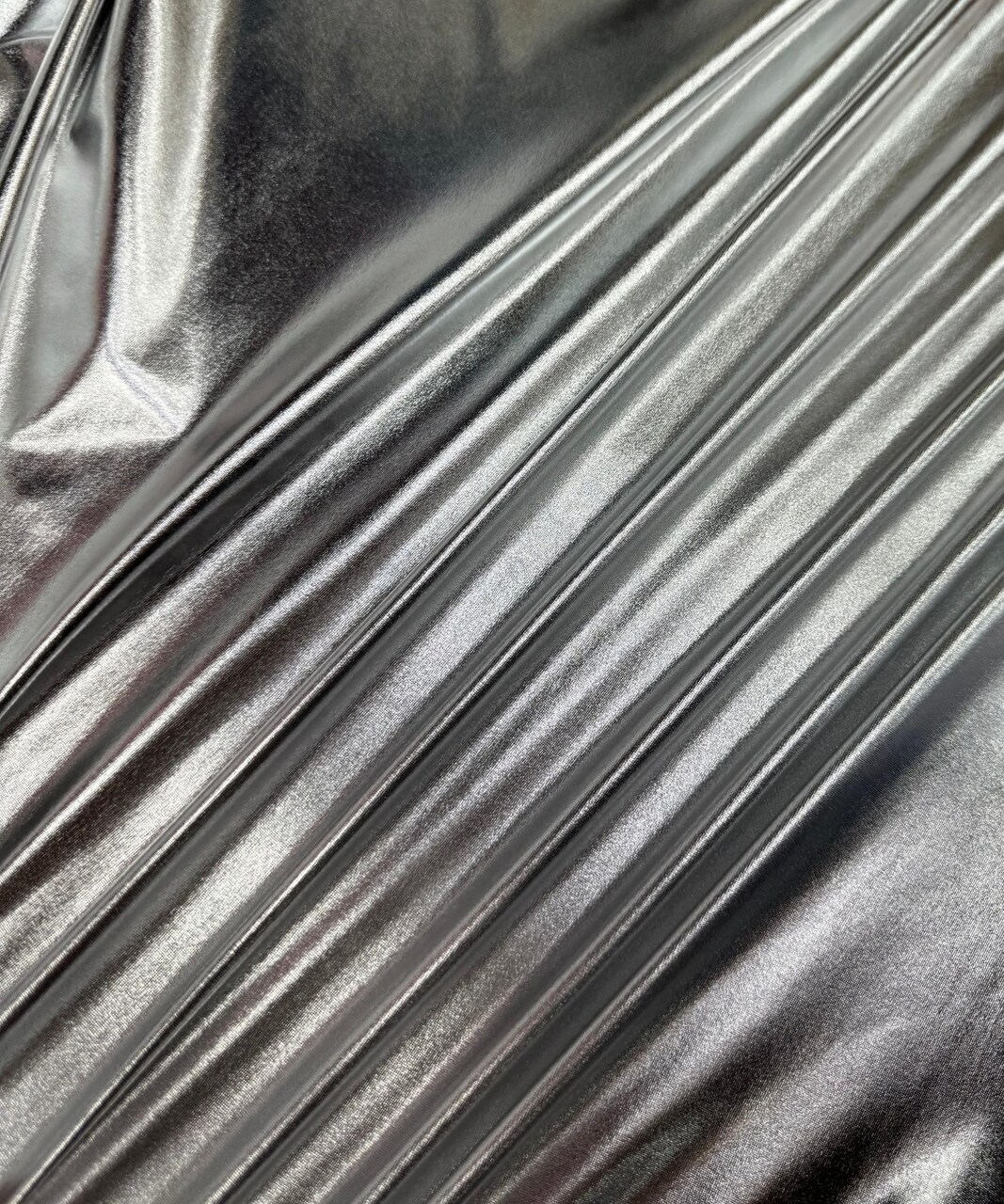 Silver Metallic Gold Foil Lamé Spandex Fabric by the Yard, 60" Wide 4-Way Stretch